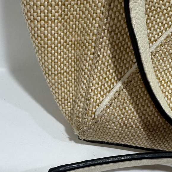 Kate Spade New York Wesley Place Small Laurel Satchel – Straw Leather Crossbody - Picture 5 of 14